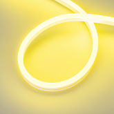 Светодиодная лента герметичная AURORA-PS-A120-16x8mm 24V Lemon (10 W/m, IP65, 2835, 5m) (Arlight, Силикон, 2 года)