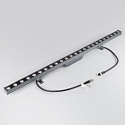 Линейный прожектор AR-LINE-1000-24W Warm3000 (GR, 30 deg, 230V) (Arlight, IP65 Металл, 3 года) Lednikoff
