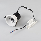 Светильник MS-FLOW-BUILT-R85-12W Day4000 (WH, 15 deg, 230V) (Arlight, IP20 Металл, 5 лет) Lednikoff
