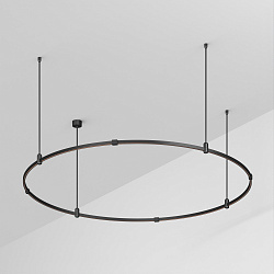 Основание ART-APRIORI-ROUND-ROD-800-R1800 (BK) (Arlight, IP20 Металл, 3 года)