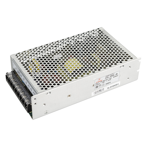 Блок питания HTS-250M-48 (48V, 5.2A, 250W) (Arlight, IP20 Сетка, 3 года) Lednikoff