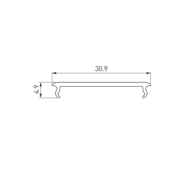 Экран SL-COMFORT-3551-2000 BLACK (Arlight, Пластик) Lednikoff