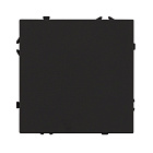 Механизм выключателя одноклавишный проходной SWT-NOBE-MKP1-SFPL-BK (230V, 10A) (Arlight, Черный оникс) Lednikoff
