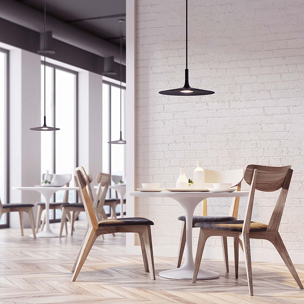 Светильник SP-FIORE-R250-8W Warm3000 (BK, 120 deg, 230V) (Arlight, IP20 Металл, 3 года) Lednikoff