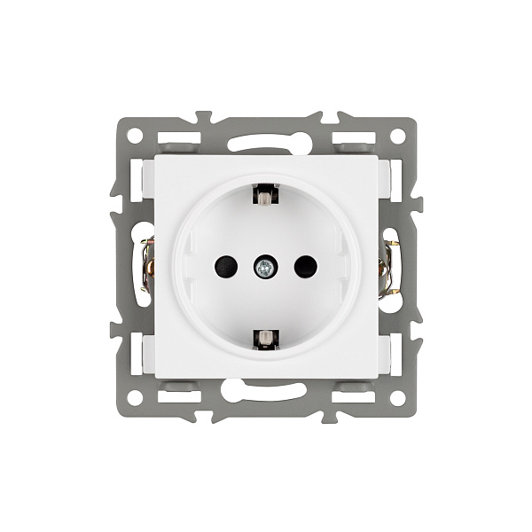 Механизм электрической розетки SCT-MEU1-PL-WH (250V, 16A) (Arlight, -) Lednikoff