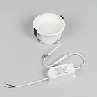 Светильник MS-BREEZE-BUILT-R104-12W Warm3000 (WH, 90 deg, 230V) (Arlight, IP20 Металл, 5 лет) Lednikoff