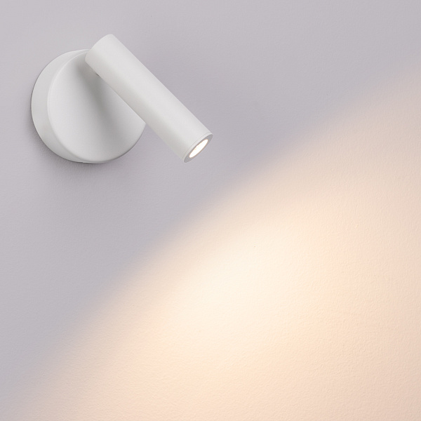 Светильник SP-BED-NB-R90-3W Warm3000 (WH, 20 deg, 230V) (Arlight, IP20 Металл, 3 года) Lednikoff