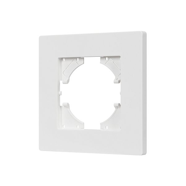 Рамка пластиковая FRM-PERIO-PL-1-WH (Arlight, -) Lednikoff