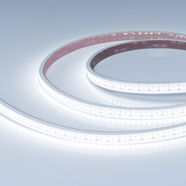 Светодиодная лента герметичная RTW-PS-A180-12mm 48V White6000-CX2 (19 W/m, IP67, 10m) (Arlight, CRI>90) Lednikoff