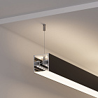 Профиль LINE-5050-DUAL-2000 ANOD BLACK (Arlight, Алюминий) Lednikoff