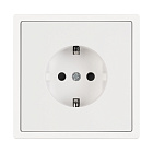 Механизм электрической розетки SCT-NOBE-MEU1-SFPL-WH (230V, 16A) (Arlight, Белый кварц) Lednikoff