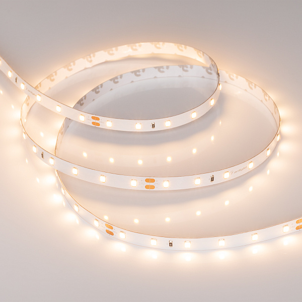 Светодиодная лента RT 2-5000 24V Warm3000 (2835, 300 LED, PRO) (Arlight, 7.2 Вт/м, IP20) Lednikoff