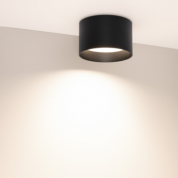 Светильник SP-BISCOTTO-R140-15W Warm3300-MIX (BK, 80 deg, 230V) (Arlight, IP54 Металл, 5 лет) Lednikoff