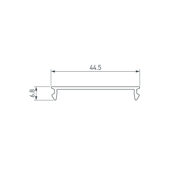 Экран SL-W45-2000 FROST (Arlight, Пластик) Lednikoff