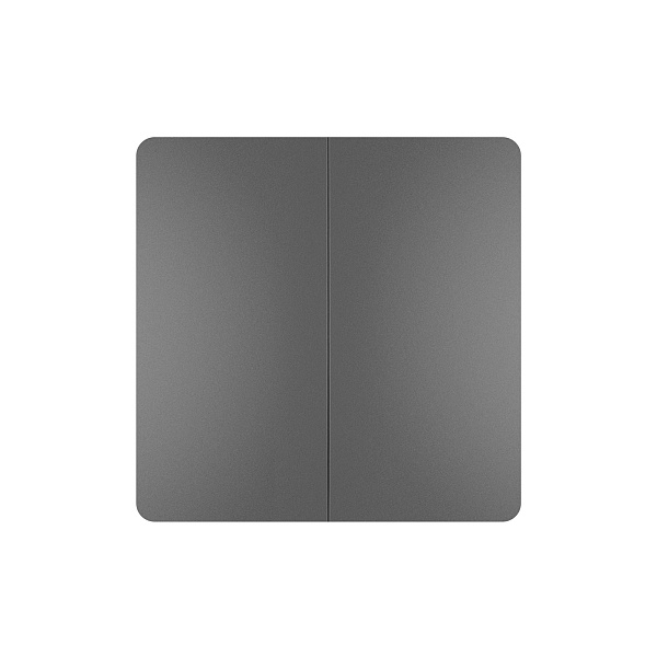 INTELLIGENT ARLIGHT Кнопочная панель KINETIC-801-22-2G-WP-SUF Grey (No battery, IP67, 433Mhz) (IARL, IP67 Пластик, 3 года) Lednikoff