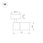 Светильник SP-ARTEMIS-SURFACE-FLAP-R55-12W Warm3000 (WH, 8-80 deg, 230V) (Arlight, IP20 Металл, 5 лет) Lednikoff