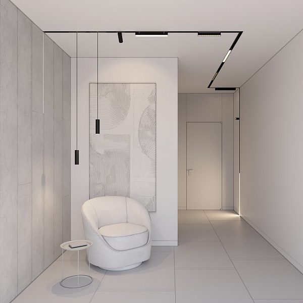 Профиль-держатель MAG-STRETCH-45-2000 (Arlight, Алюминий) Lednikoff