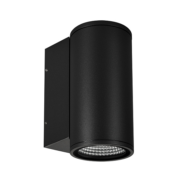 Светильник LGD-FORMA-WALL-R90-12W Warm3000 (BK, 44 deg, 230V) (Arlight, IP54 Металл, 3 года) Lednikoff