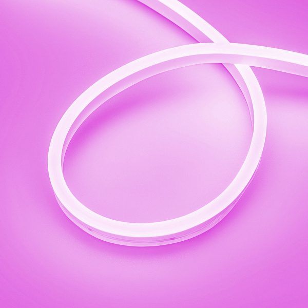 Светодиодная лента герметичная AURORA-PS-A120-16x8mm 24V Purple (10 W/m, IP65, 2835, 5m) (Arlight, Силикон, 2 года)