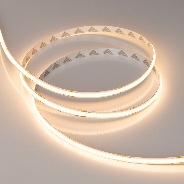 Светодиодная лента COB-X320-8mm 24V Warm2700 (8 W/m, IP20, 5m) (Arlight, -) Lednikoff