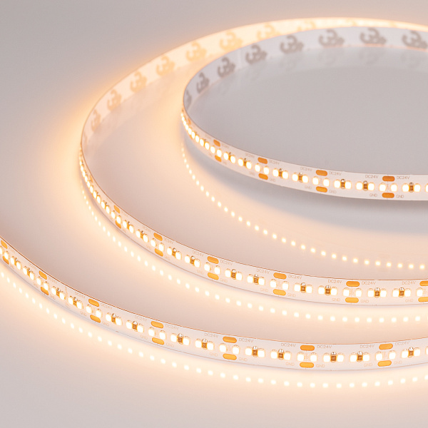 Светодиодная лента MICROLED-M300-8mm 24V Warm3000 (8 W/m, IP20, 2216, 5m) (Arlight, Открытый) Lednikoff