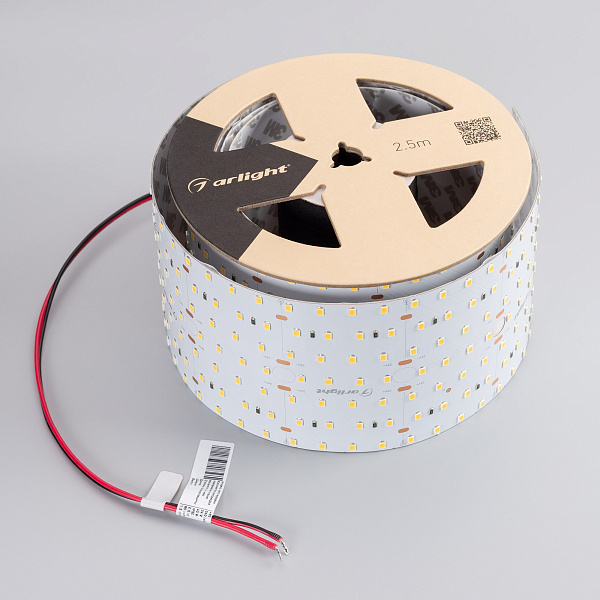 Светодиодная лента S2-2500 24V White 6000K 85mm (2835, 560 LED/m, LUX) (Arlight, 40 Вт/м, IP20) Lednikoff