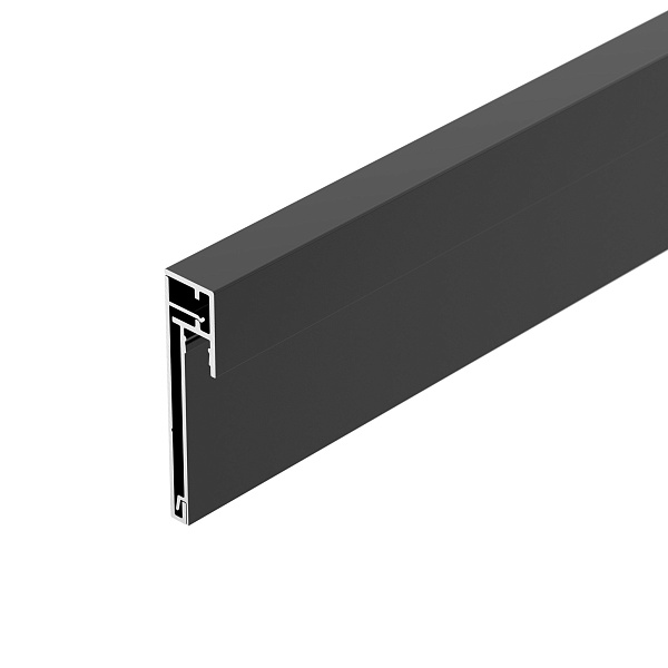 Профиль PLINTUS-H54B-2000 BLACK (Arlight, Алюминий) Lednikoff