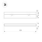 Светильник MAG-FLAT-FOLD-25-S400-12W Day4000 (WH, 100 deg, 24V) (Arlight, IP20 Металл, 5 лет)