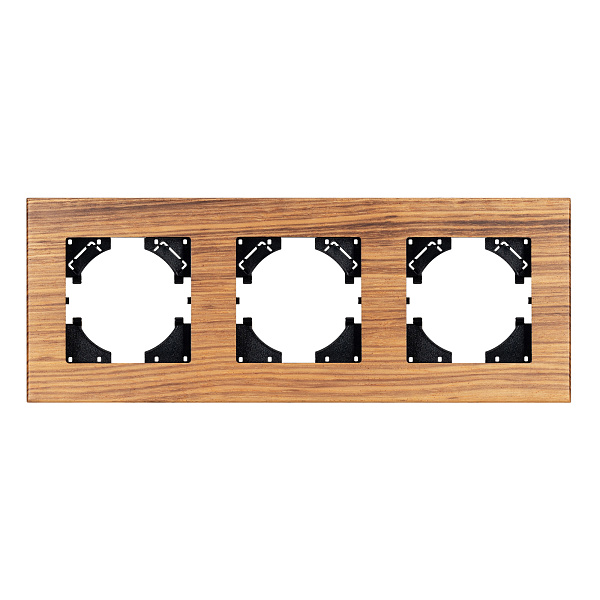 Рамка из натурального дерева FRM-XSILO-WD-3-SNL (Arlight, -) Lednikoff