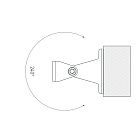 Держатель SL-LINE поворотный (Arlight, Металл) Lednikoff