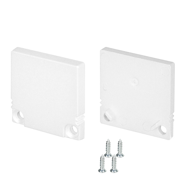 Заглушка SL-SLIM20-H20 WHITE глухая  (Arlight, Пластик) Lednikoff