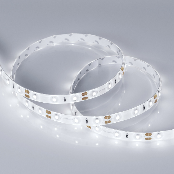 Светодиодная лента герметичная RTW-SE-A60-8mm 12V White6000 (7.2 W/m, IP65, 2835, 5m) (Arlight, -) Lednikoff