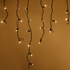 Светодиодная гирлянда ARD-EDGE-PRO-4000x600-BLACK-128LED-MILK-FLASH Warm (230V, 8W) (Ardecoled, IP65) Lednikoff