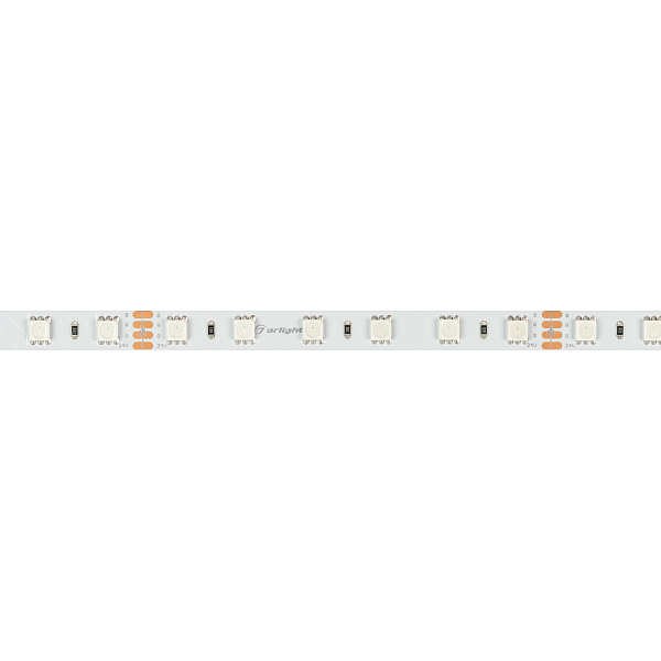 Светодиодная лента RT-B60-10mm 24V RGB (14.4 W/m, IP20, 5060, 5m) (Arlight, Открытый) Lednikoff
