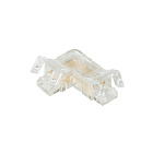 Коннектор угловой FIX-MONO-5mm-2pin-STS (Arlight, Прозрачный) Lednikoff