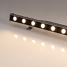Линейный прожектор AR-LINE-500-9W Warm3000 (GR, 30 deg, 230V) (Arlight, IP65 Металл, 3 года) Lednikoff