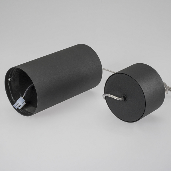 Цилиндр подвесной SP-POLO-R85P Black (1-3) (Arlight, IP20 Металл, 3 года) Lednikoff