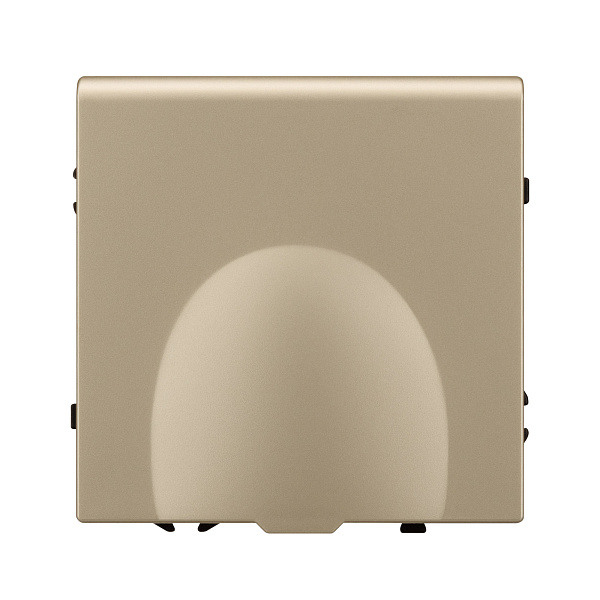 Механизм розетки влагозащищённый SCT-NOBE-MCP-SFPL-GD (230V, 16A) (Arlight, Золотой песок) Lednikoff