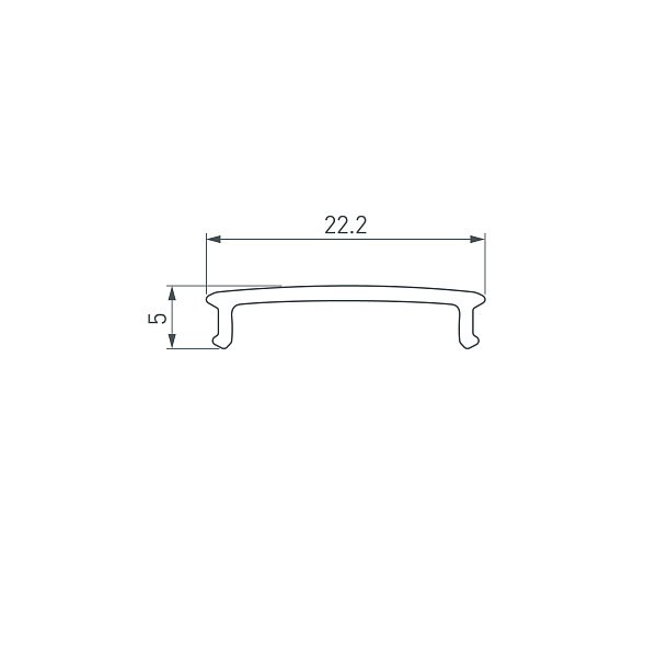 Экран FANTOM-W20-BEVEL-2000 OPAL (Arlight, Пластик) Lednikoff