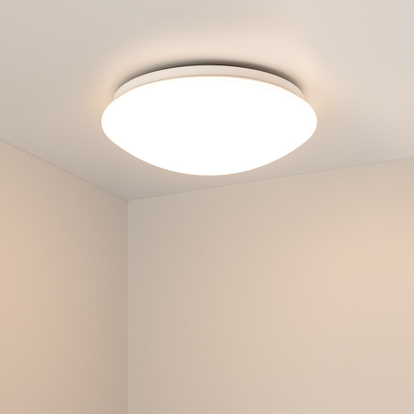 Светильник CL-MUSHROOM-R280-12W Warm3000 (WH, 120 deg, 230V) (Arlight, IP44 Пластик, 3 года) Lednikoff