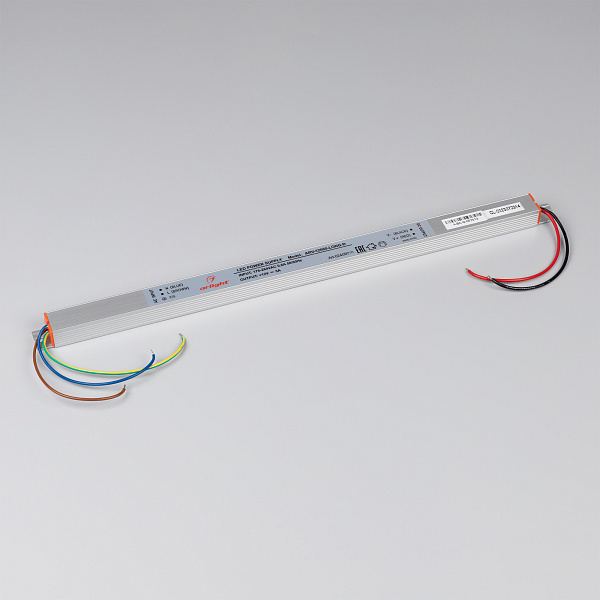 Блок питания ARV-12060-LONG-D (12V, 5A, 60W) (Arlight, IP20 Металл, 2 года) Lednikoff