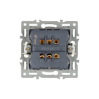 Механизм выключателя одноклавишный перекрёстный SWT-MKX1-PL-WH (250V, 16A) (Arlight, -) Lednikoff