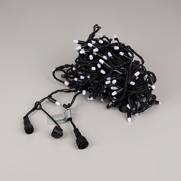 Светодиодная гирлянда ARD-STRING-CLASSIC-20000-BLACK-200LED-MILK-SYNC RGB (230V, 13W) (Ardecoled, IP65) Lednikoff