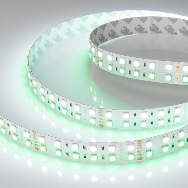 Светодиодная лента RT-B144-19mm 24V RGBW-White (32 W/m, IP20, 5060, 5m) (Arlight, 32 Вт/м, IP20) Lednikoff