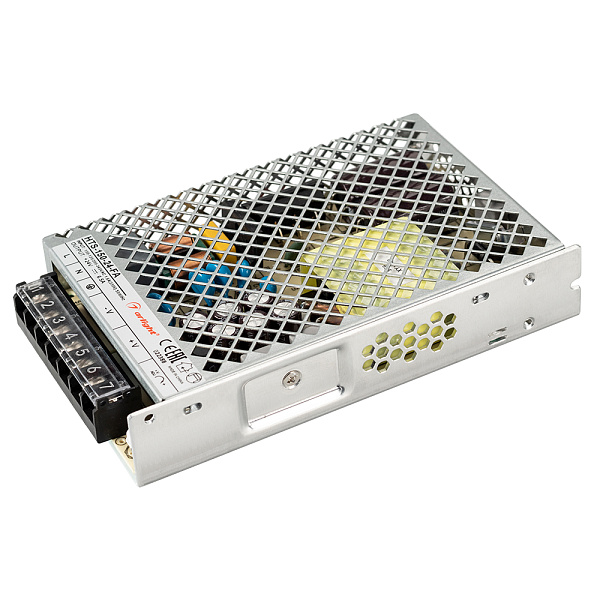Блок питания HTS-150-24-FA (24V, 6.5A, 150W) (Arlight, IP20 Сетка, 3 года) Lednikoff