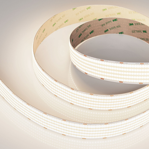 Светодиодная лента COB-X1600-30mm 24V Day4000 (40 W/m, IP20, 5m) (Arlight, CRI>90) Lednikoff