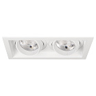Светильник MS-VORTEX-BUILT-S250x140-2x30W Warm3000 (WH-WH, 17 deg, 230V) (Arlight, IP20 Металл, 5 лет) Lednikoff