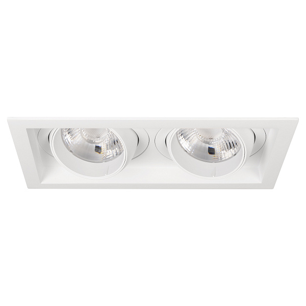 Светильник MS-VORTEX-BUILT-S250x140-2x30W Warm3000 (WH-WH, 17 deg, 230V) (Arlight, IP20 Металл, 5 лет) Lednikoff