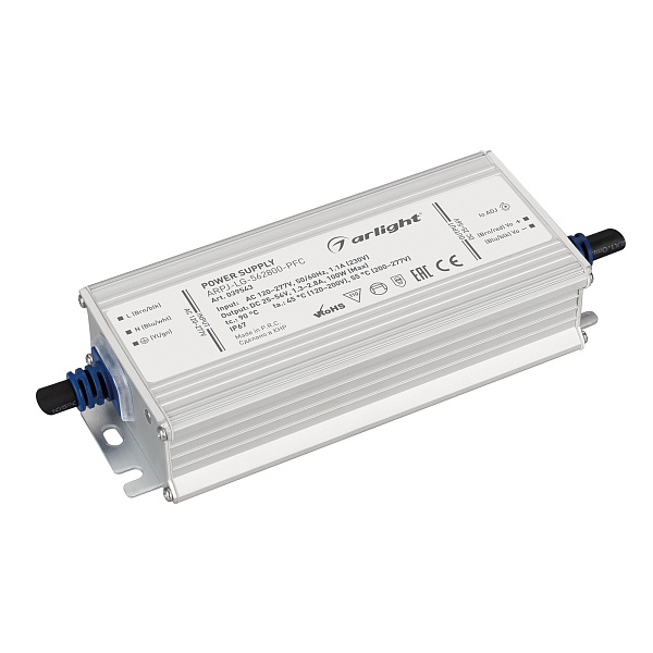 Блок питания ARPJ-LG-562800-PFC (100W, 25-56V, 1.3-2.8A) (Arlight, IP67 Металл, 5 лет) Lednikoff