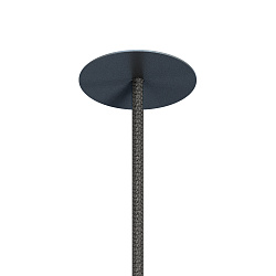 Вывод провода питания для гипсокартонного потолка SPX-CAP-FDW-R64-C6.5 (RAL7024) (Arlight, Металл)